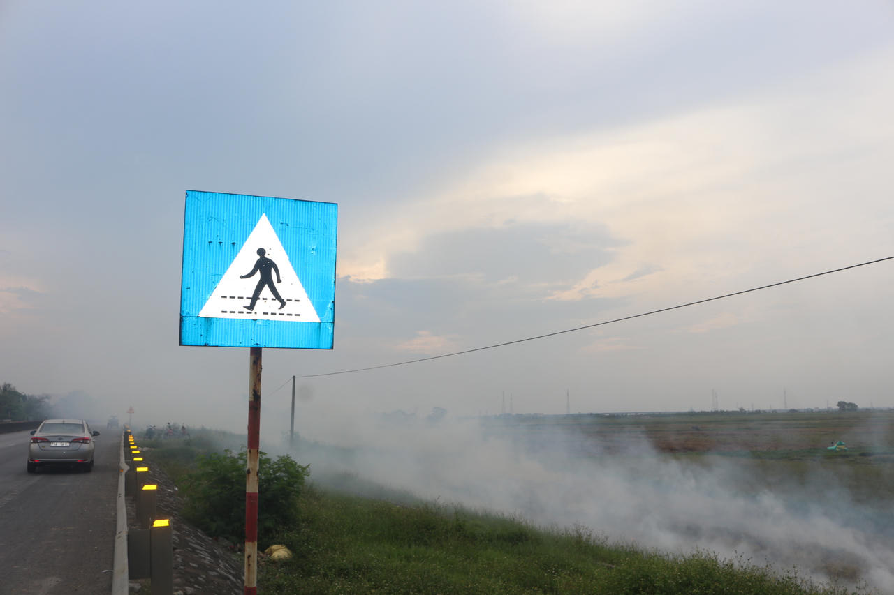 Đốt rơm rạ sau mùa gặt: Hệ lụy môi trường và yêu cầu thay đổi tập quán