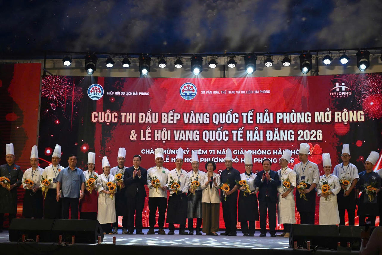Hải Phòng khai mạc cuộc thi 'Đầu bếp Vàng Quốc tế' 2026