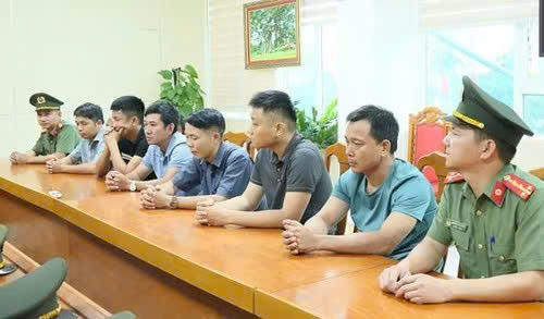 Các đối tượng tại Cơ quan điều tra