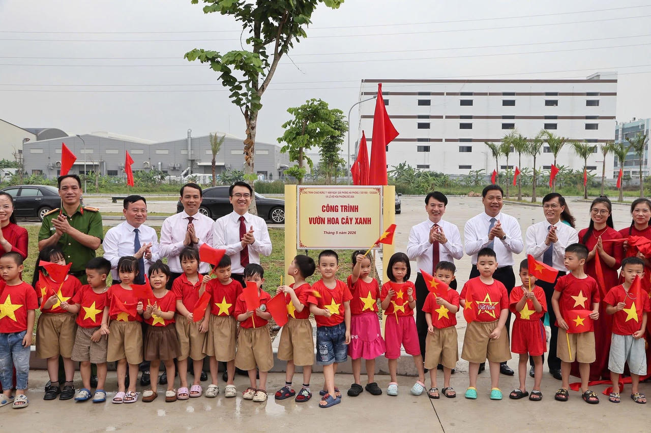Dự án Vườn hoa cây xanh Hồng Phong – công trình hạ tầng kỹ thuật cấp IV với tổng mức đầu tư hơn 17,1 tỷ đồng. 