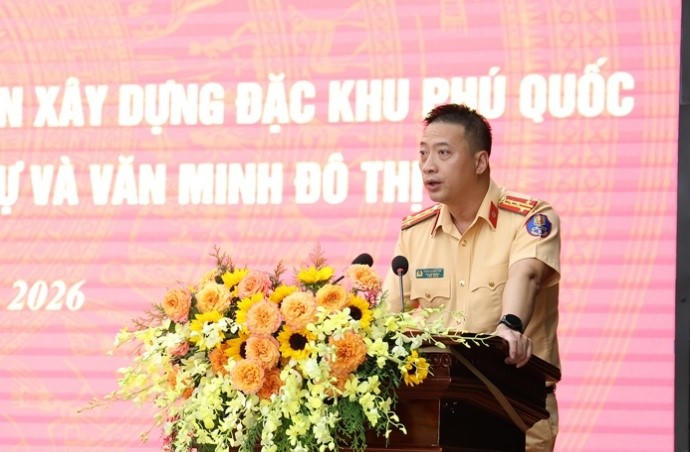Sơ kết 8 tháng thực hiện Đề án xây dựng đặc khu Phú Quốc thành 'Đơn vị kiểu mẫu về ANTT và văn minh đô thị'