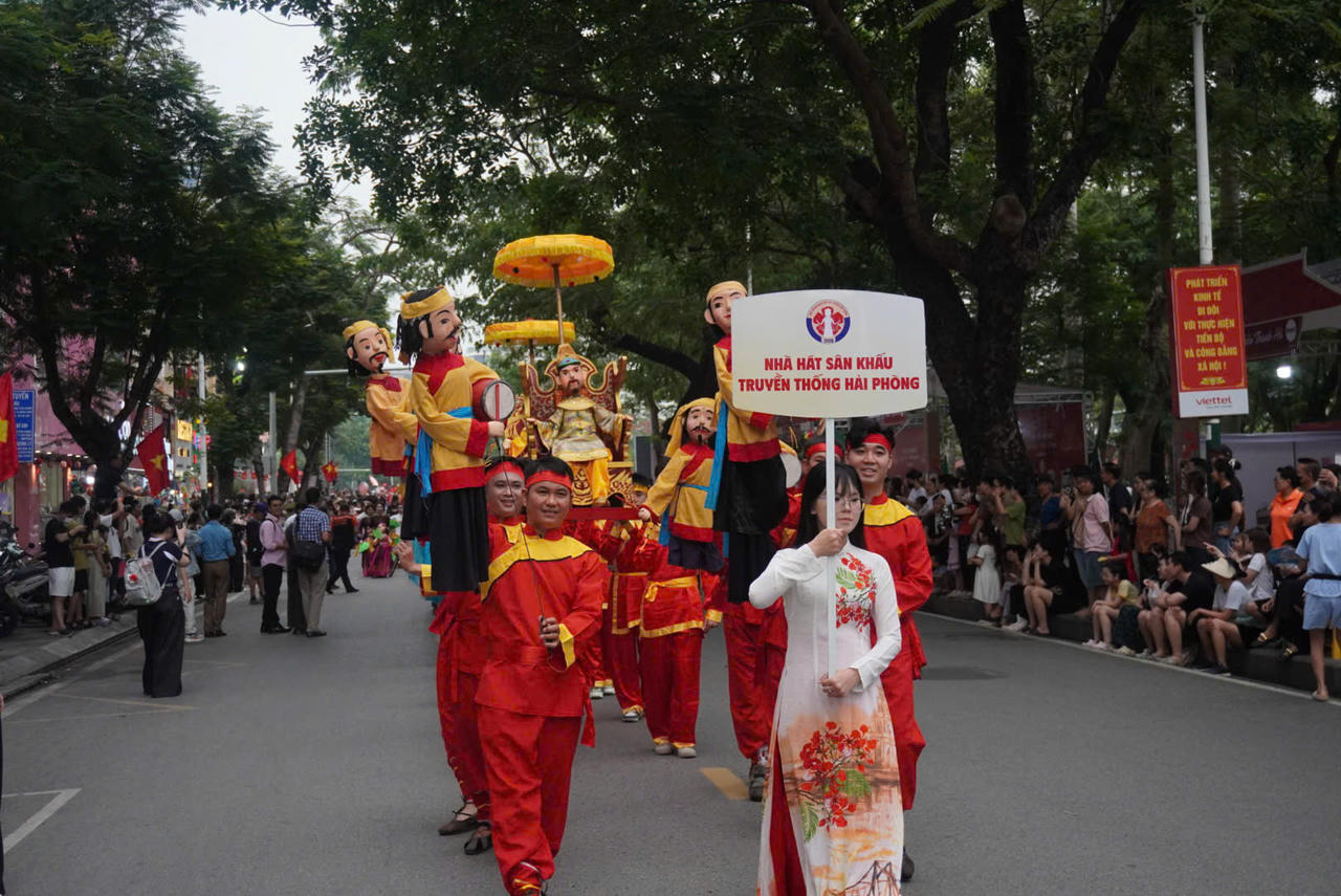 Hải Phòng rực rỡ sắc màu tại Liên hoan Múa rối mở rộng lần thứ IV