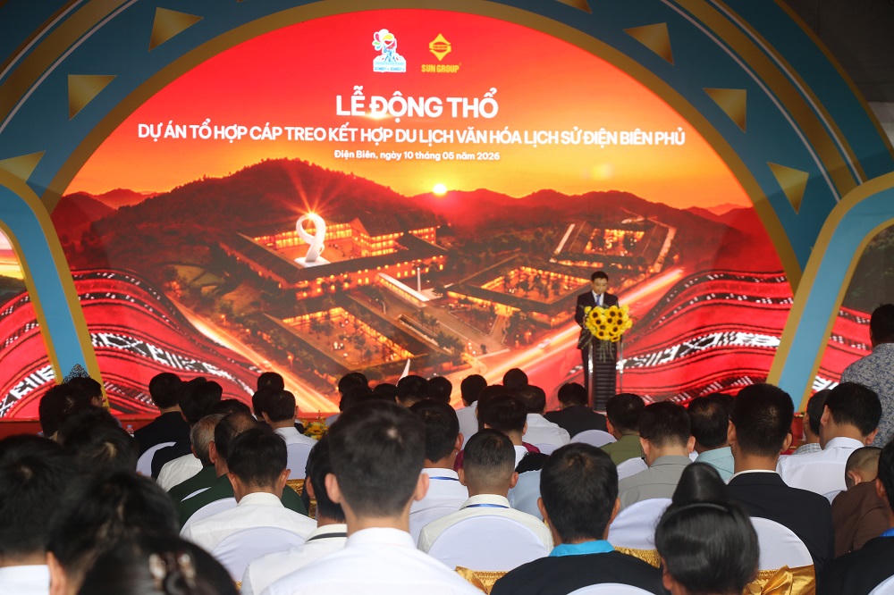 Lễ động thổ Dự án tổ hợp cáp treo kết hợp du lịch văn hóa lịch sử Điện Biên Phủ