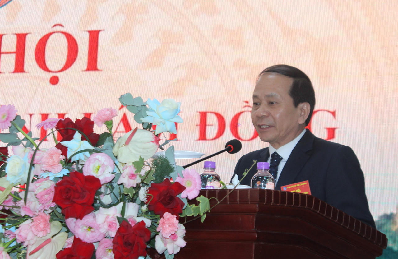 Ông Đào Ngọc Chuyền - Phó Chủ tịch Liên đoàn Luật sư Việt Nam phát biểu chỉ đạo.