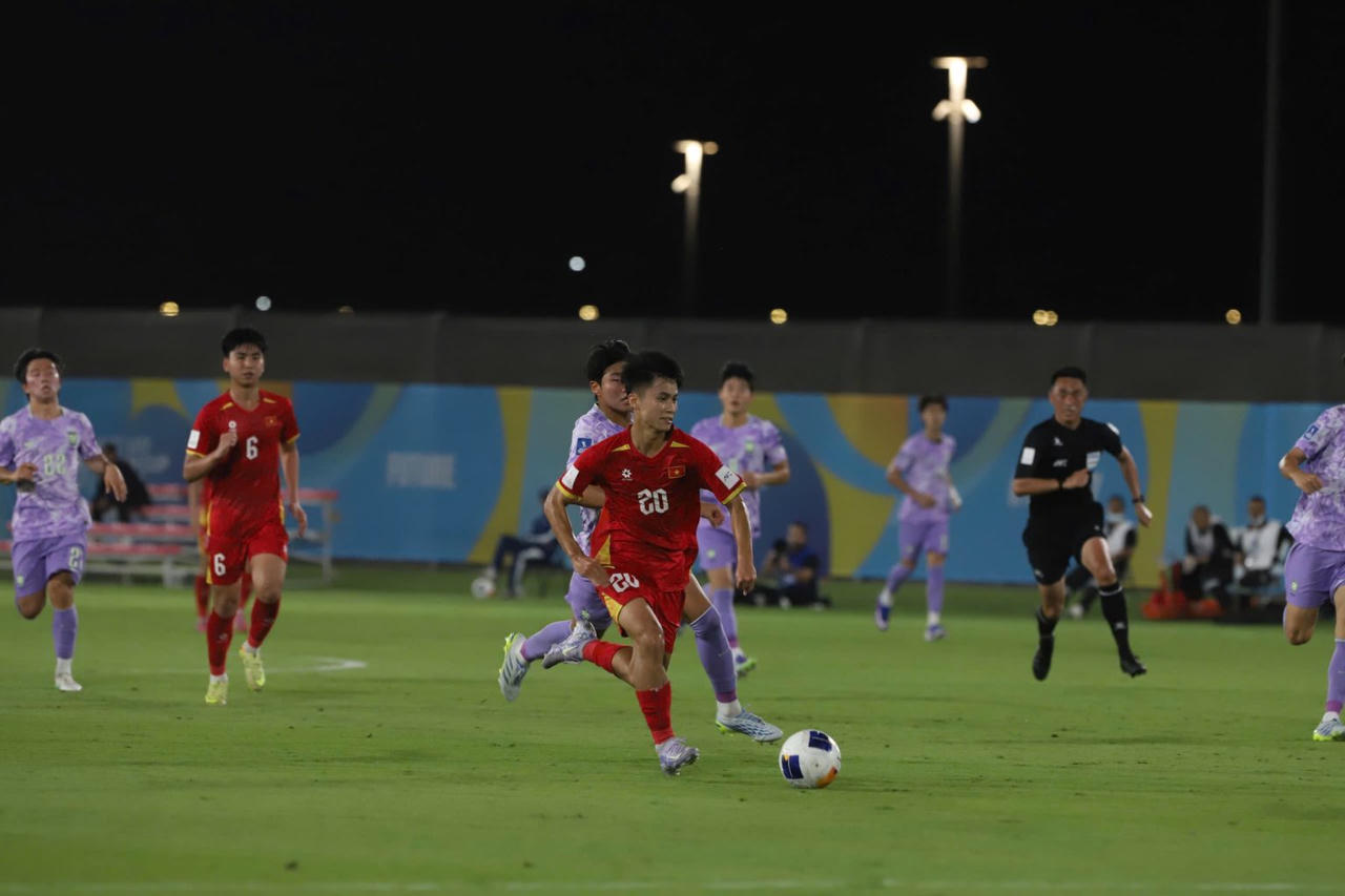 U17 Việt Nam thua  U17 Hàn Quốc trong những phút cuối trận đấu