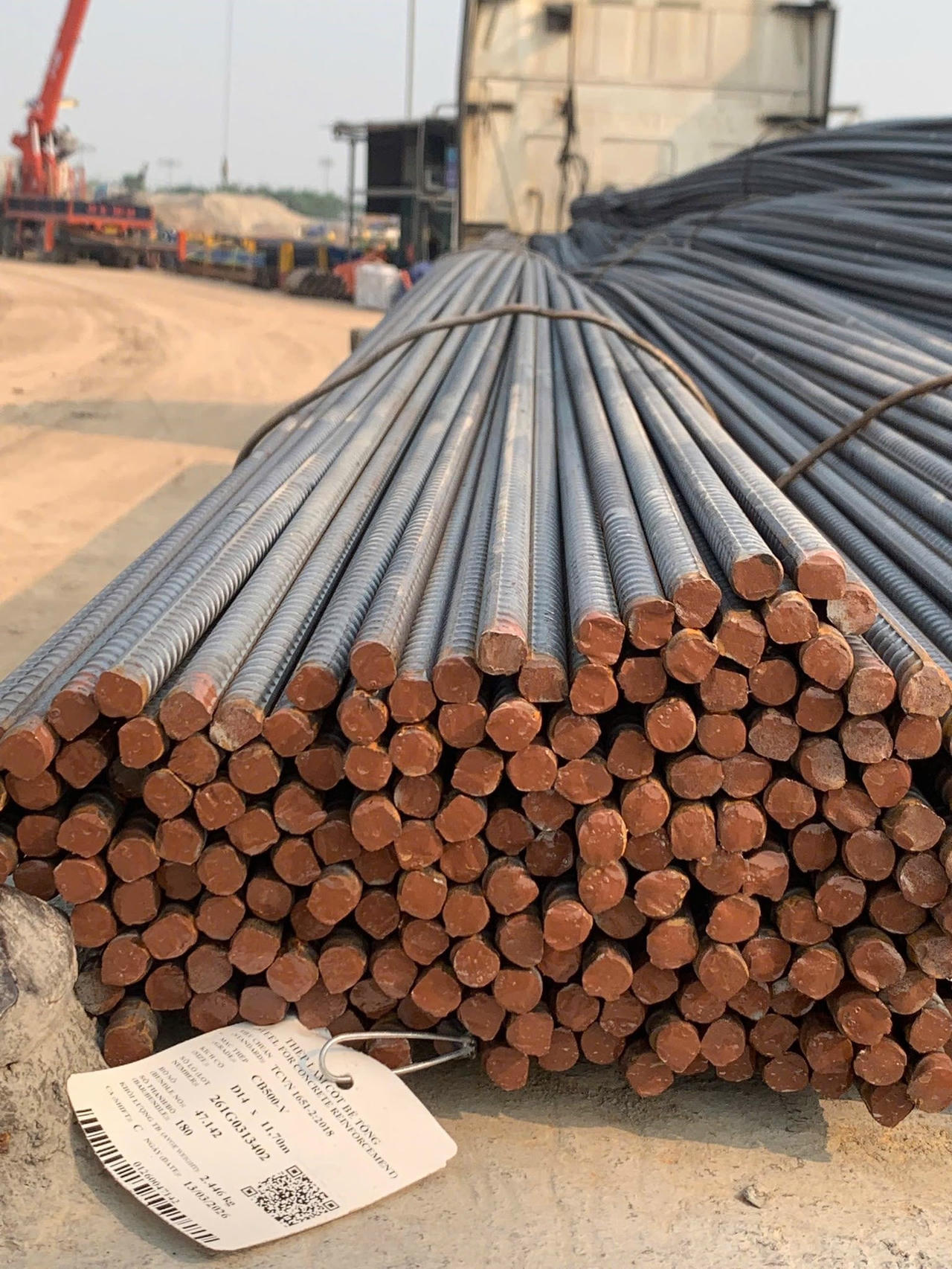 Thép Miền Nam đạt tiêu chuẩn cao về chất lượng.