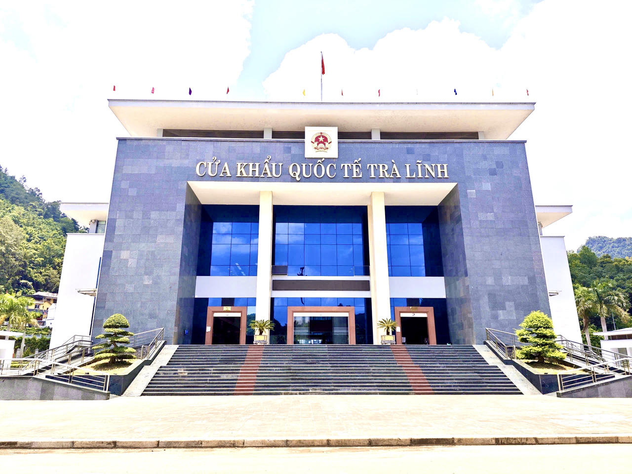 Cửa khẩu quốc tế Trà Lĩnh.&nbsp;