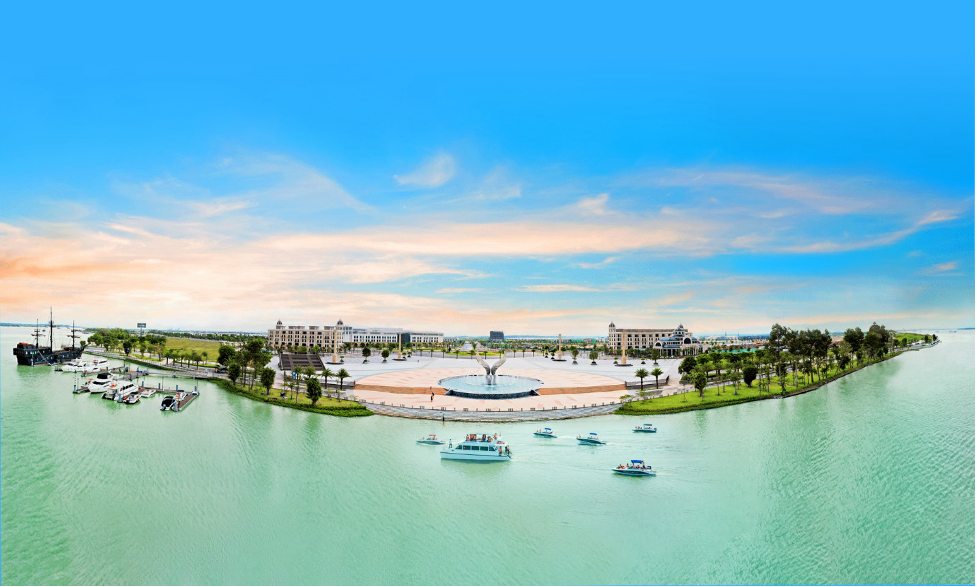 Diện mạo sống động của đô thị Aqua City