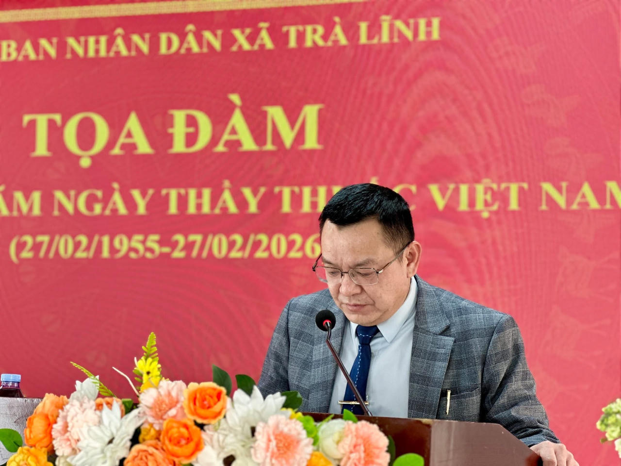 Ông Hoàng Văn Đông, Chủ tịch UBND xã Trà Lĩnh - Cao Bằng.