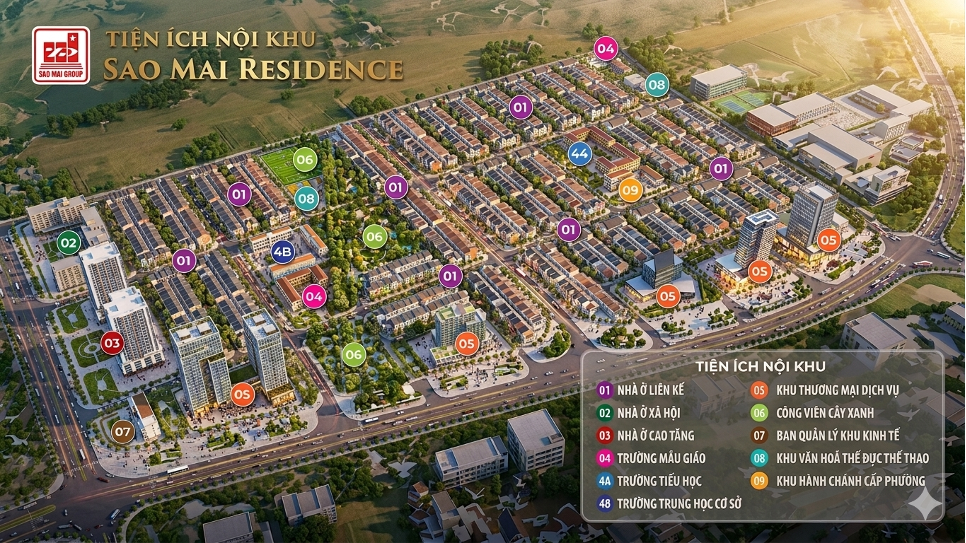Sao Mai Residence: Giải bài toán dòng tiền cho nhà đầu tư nhạy bén