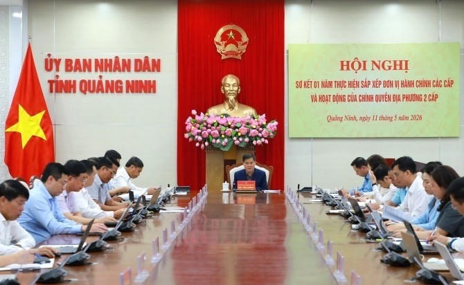 Hội nghị Sơ kết 1 năm thực hiện sắp xếp đơn vị hành chính các cấp và hoạt động của chính quyền địa phương 2 cấp.