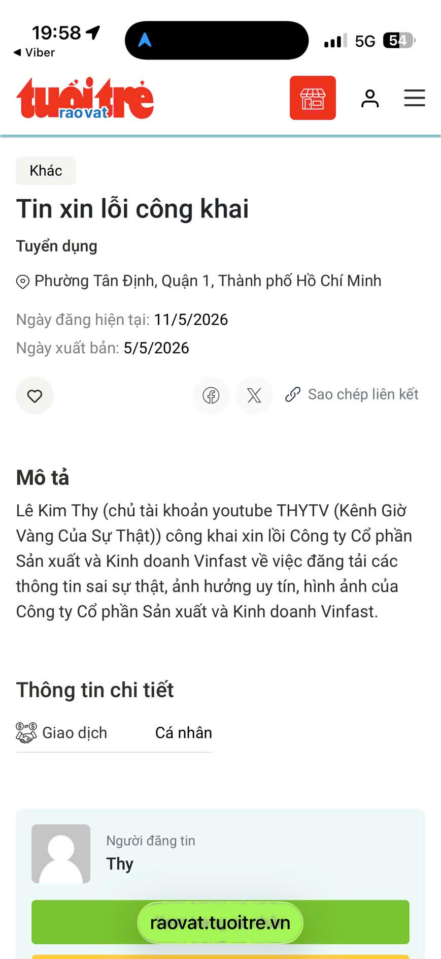 Lan truyền thông tin sai lệch về Vingroup: Hàng loạt cá nhân phải công khai xin lỗi và chịu án phí
