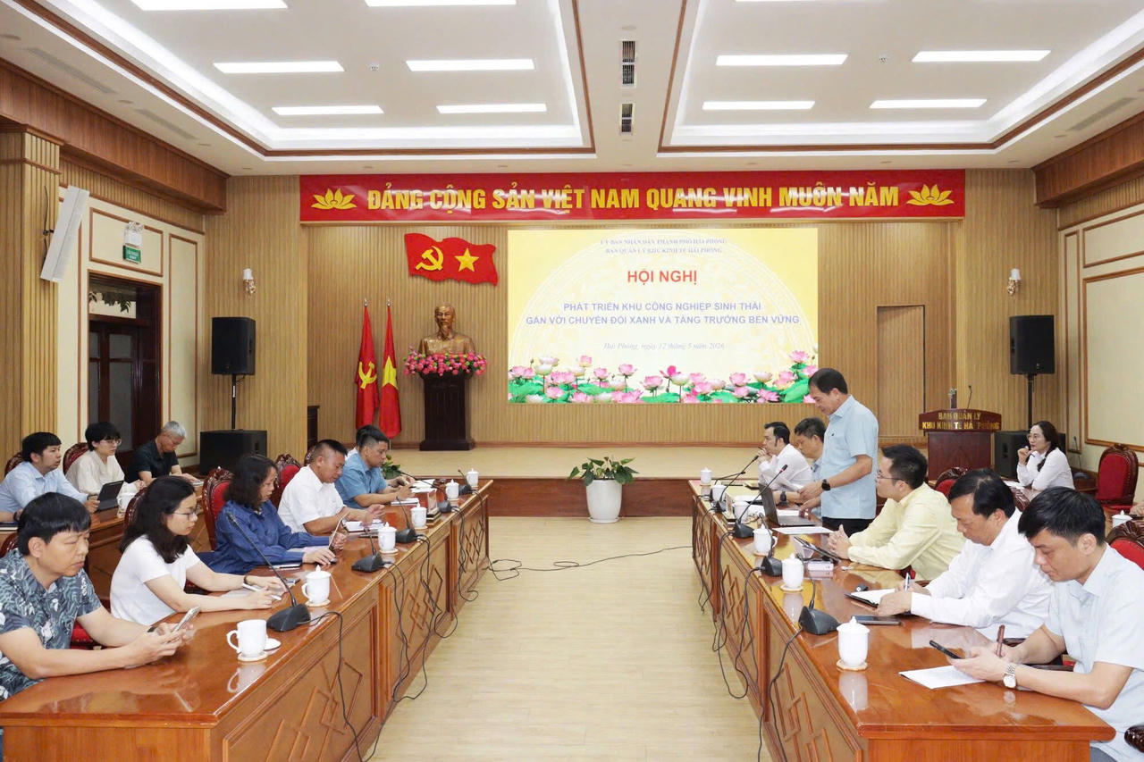 Hải Phòng thúc đẩy xây dựng khu công nghiệp sinh thái gắn với chuyển đổi xanh