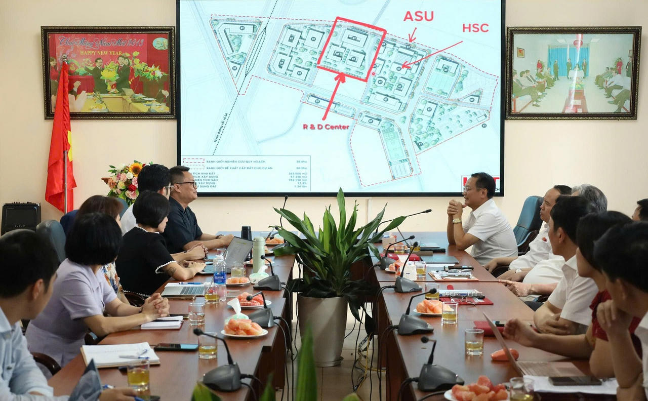 Ban Giám hiệu Trường Cao đẳng Công nghệ cao Hà Nội (HHT) đã có buổi làm việc với Lãnh đạo Arizona State University (ASU)