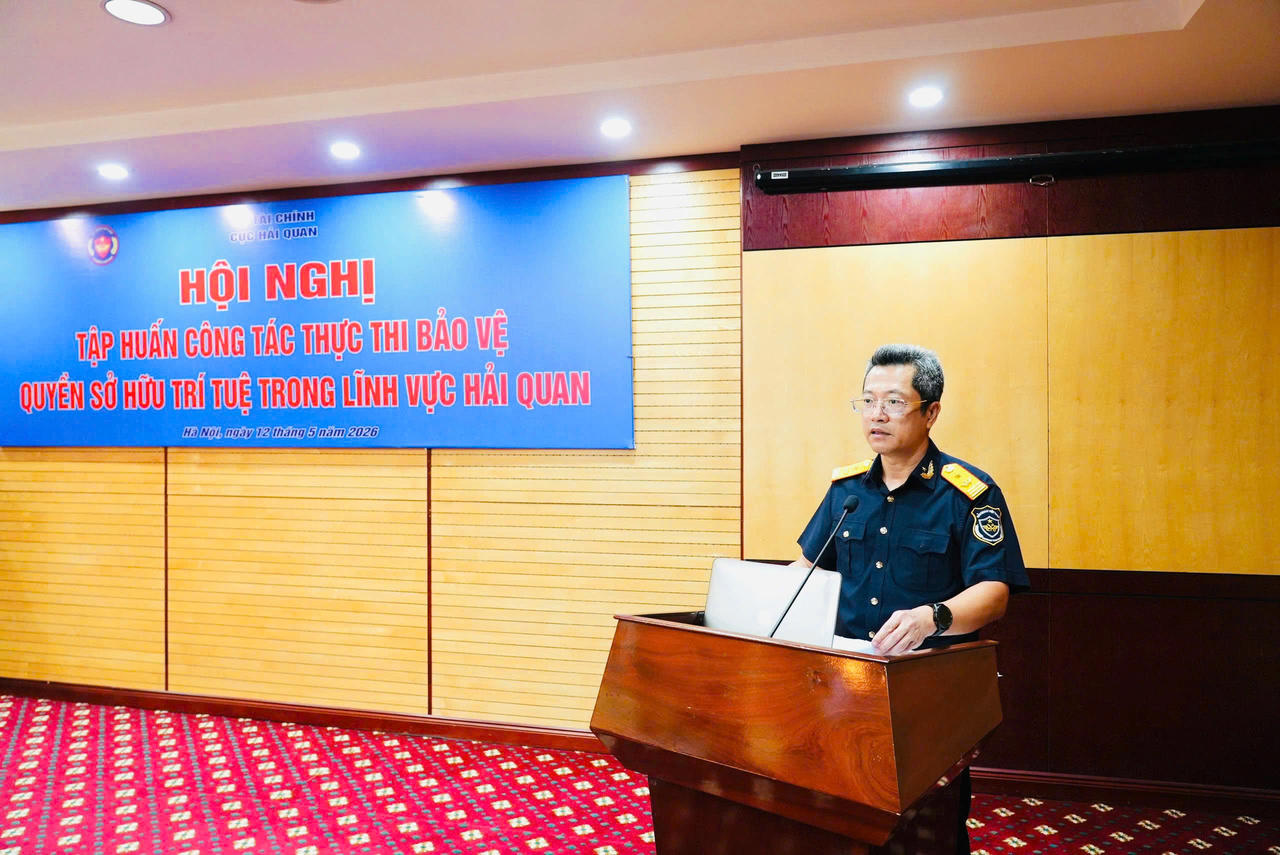 Phó Cục trưởng Cục Hải quan Âu Anh Tuấn.