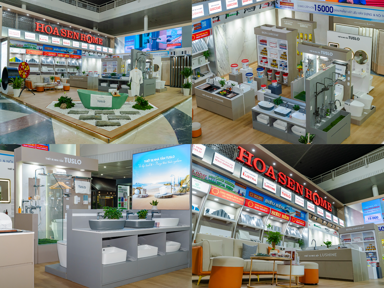 Hoa Sen Home ghi dấu ấn tại Vietbuild Đà Nẵng 2026 với chứng nhận 'Gian hàng đẹp - quy mô - ấn tượng'