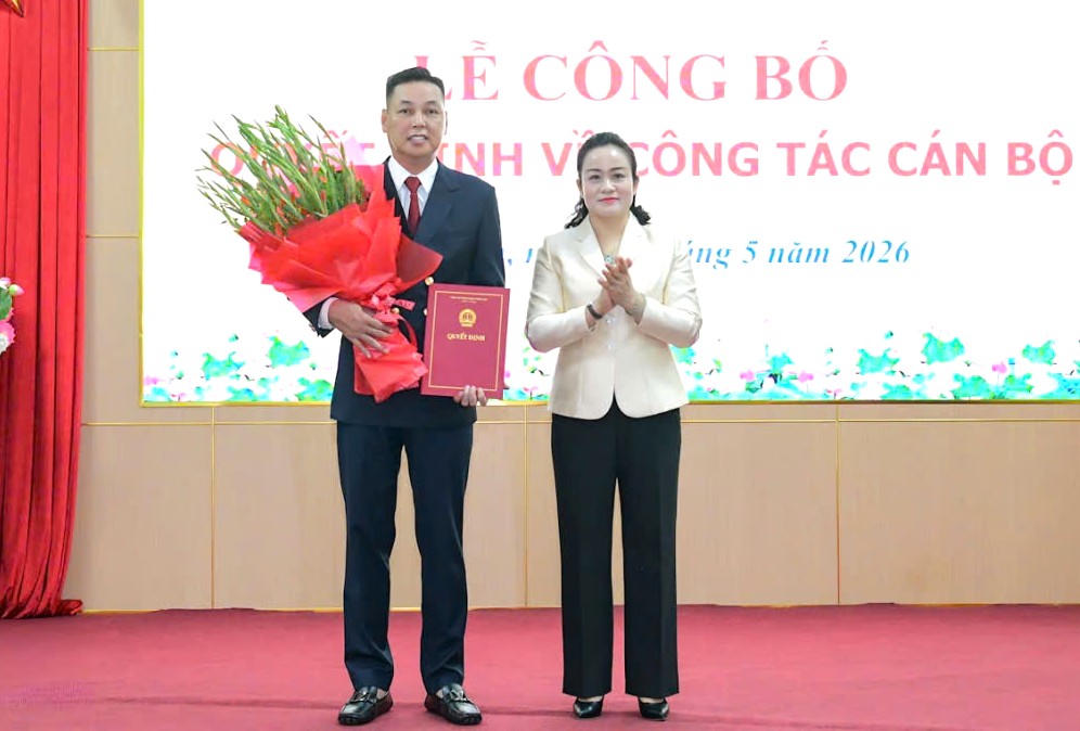 Công bố Quyết định bổ nhiệm Chánh án Tòa án nhân dân tỉnh Ninh Bình