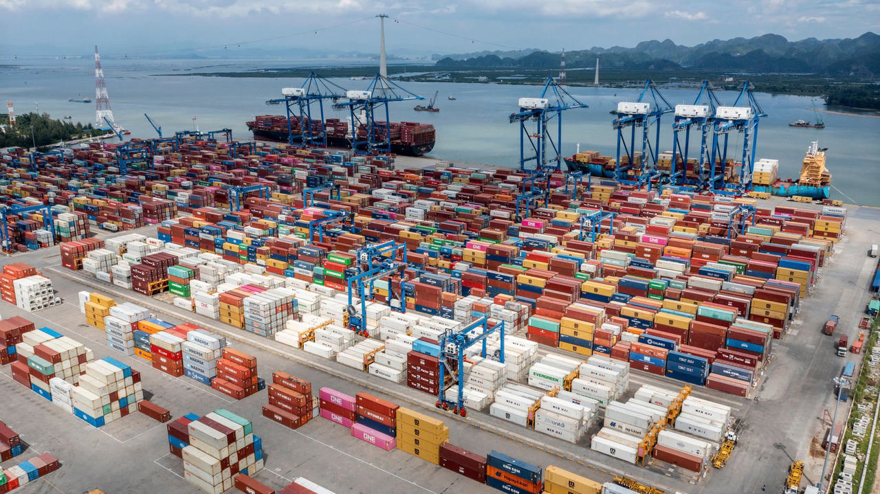 Một góc&nbsp;Cảng Quảng Ninh.