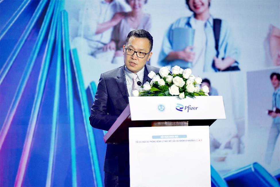 Ông Mark Kuo, Tổng Giám đốc Công ty TNHH Pfizer Việt Nam – Thái Lan
