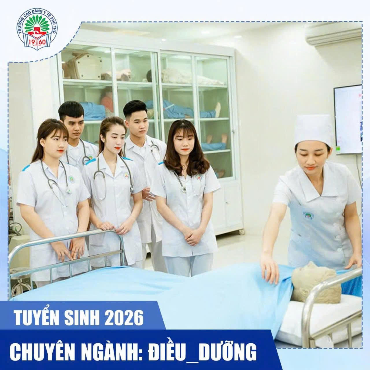 Với hơn 60 năm xây dựng và phát triển, Trường Cao đẳng Y tế Phú Thọ đã khẳng định uy tín trong đào tạo nguồn nhân lực y tế