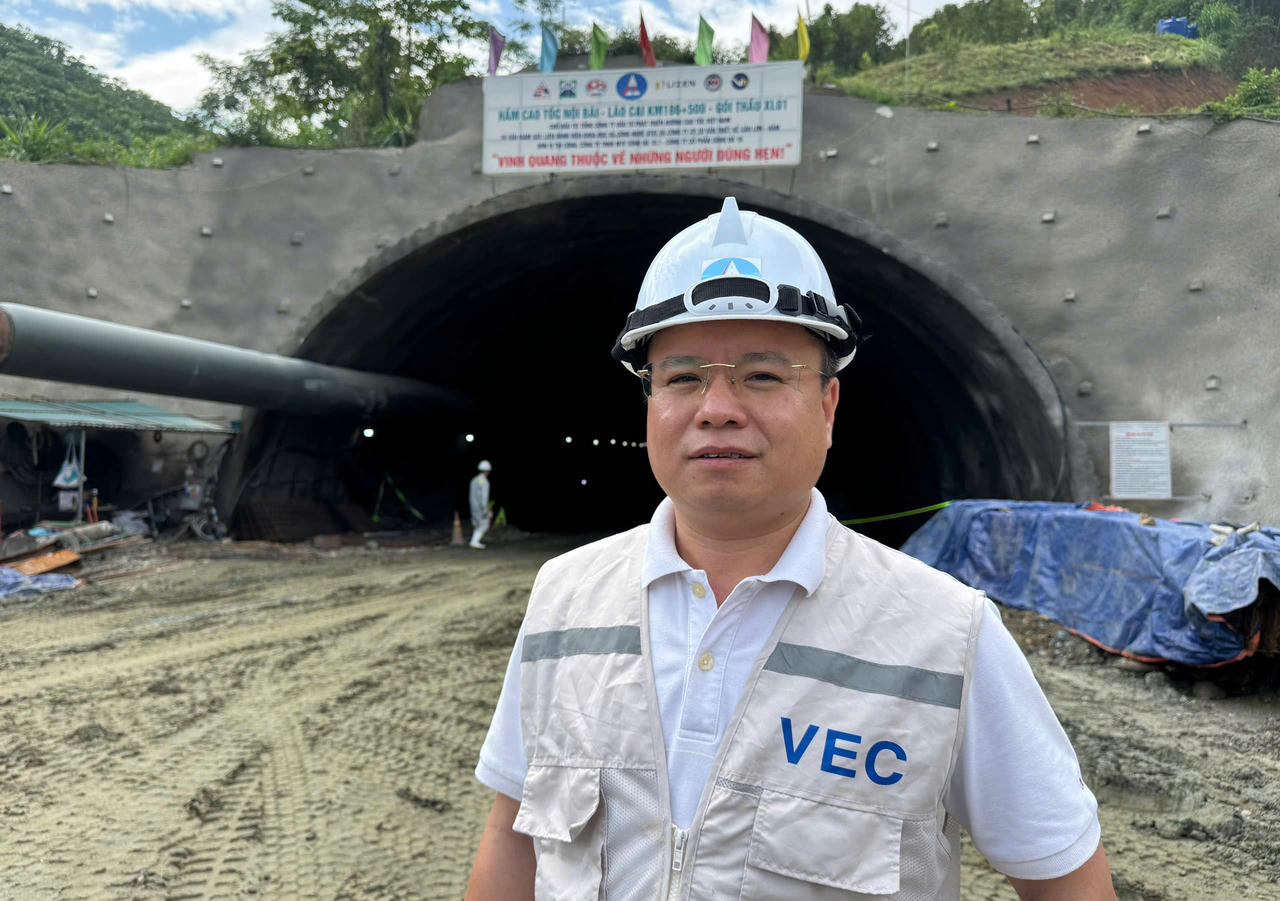 Ông Trần Ngọc Hải - Phó Giám đốc Ban Quản lý dự án các đường cao tốc phía Bắc (Tổng Công ty Đầu tư phát triển đường cao tốc Việt Nam)