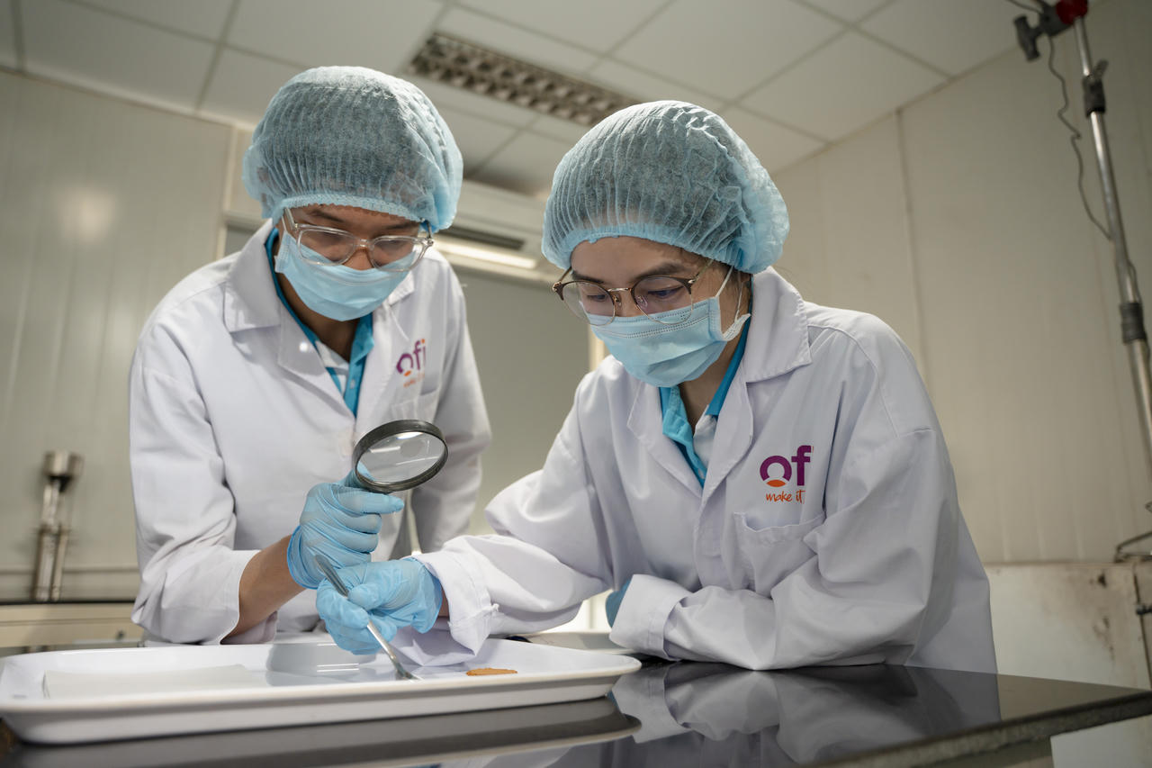 Các nhà máy của ofi cung cấp hàng triệu sản phẩm hạt ăn liền (Ready-to-Eat - RTE) đạt tiêu chuẩn quốc tế cho các nhà bán lẻ lớn tại nhiều thị trường trên toàn cầu.