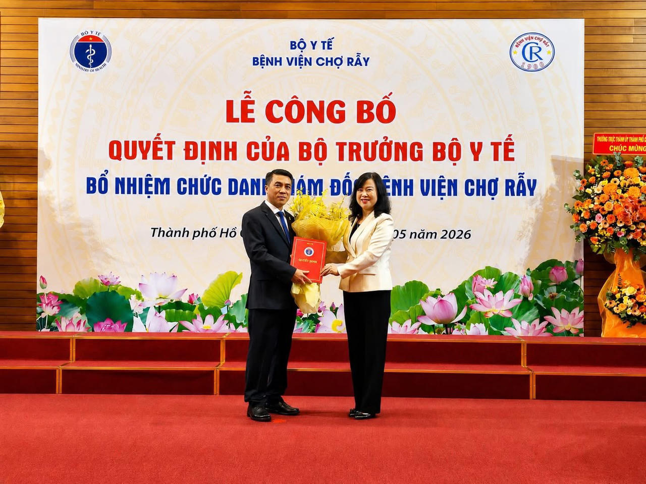 Bác sĩ Phạm Thanh Việt được bổ nhiệm làm Giám đốc Bệnh viện Chợ Rẫy