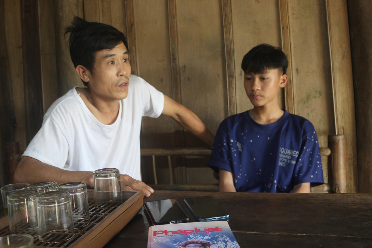Cha con ông Tình dũng cảm lao xuống sông Gianh cứu người trong mưa lạnh mồng 3 Tết Bính Ngọ.
