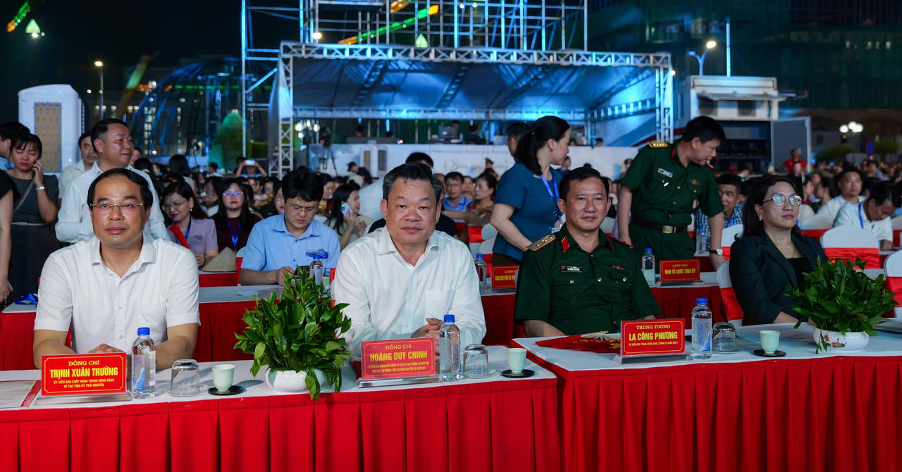 Ông Hoàng Duy Chinh, Phó Chủ tịch Thường trực Hội đồng dân tộc của Quốc hội&nbsp;dự Lễ Khai mạc Mùa du lịch tỉnh Thái Nguyên năm 2026.