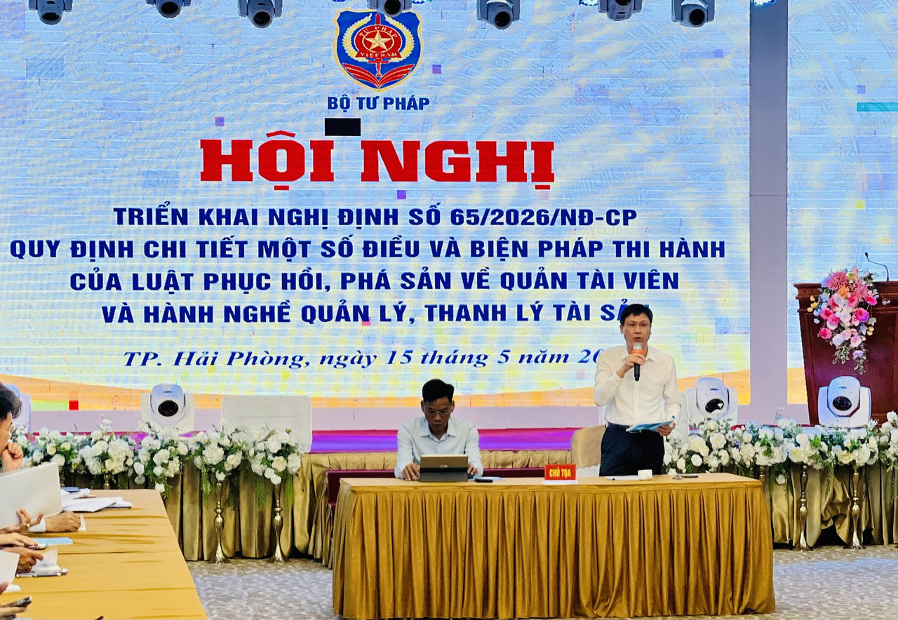 Nâng cao hiệu quả quản lý hoạt động quản tài viên và thanh lý tài sản