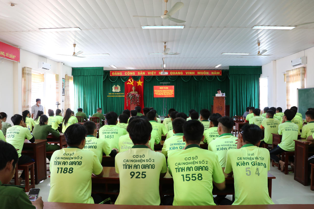 Hội nghị triển khai chính sách tín dụng cho người sau cai nghiện ma tuý tại An Giang