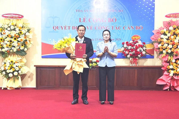 Ông Vũ Văn Minh giữ chức Chánh án TAND tỉnh Quảng Trị