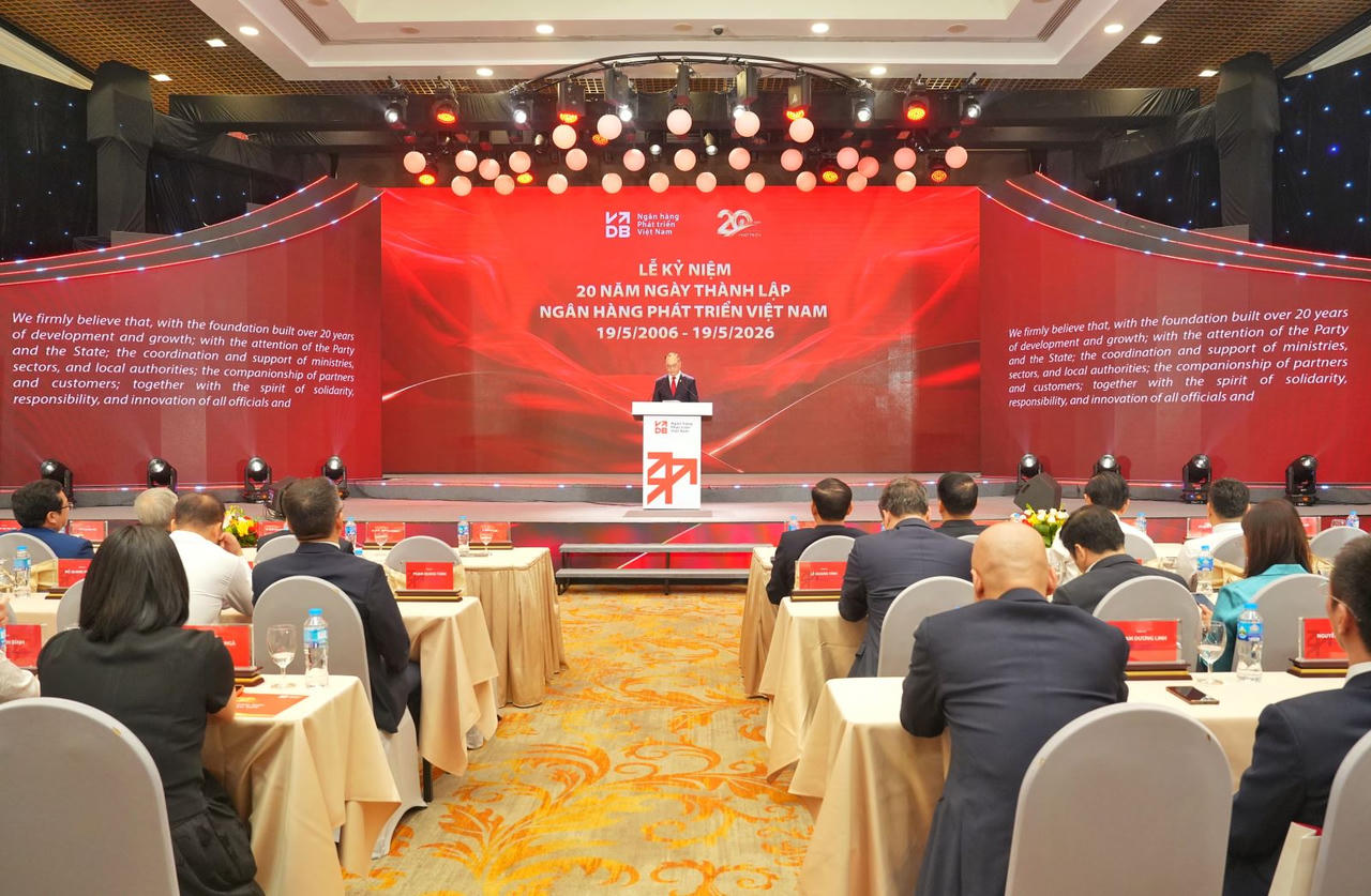 VDB kỷ niệm 20 năm thành lập: Khẳng định vai trò định chế tài chính phát triển của Nhà nước