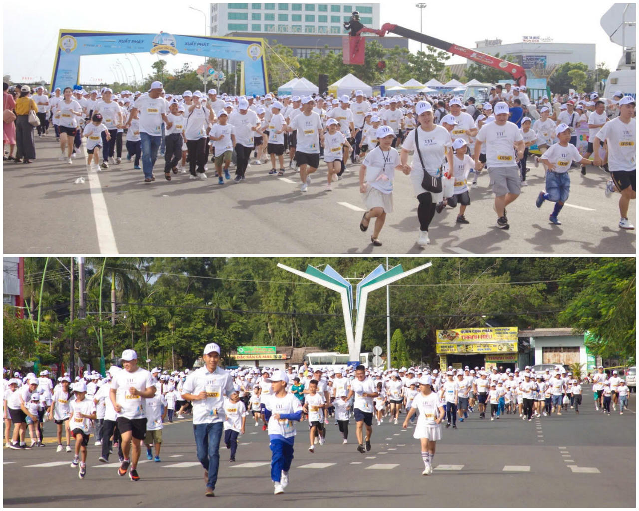 Giáo viên, phụ huynh và đông đảo học sinh hào hứng tham gia Giải chạy học sinh “S-Race 2026”.
