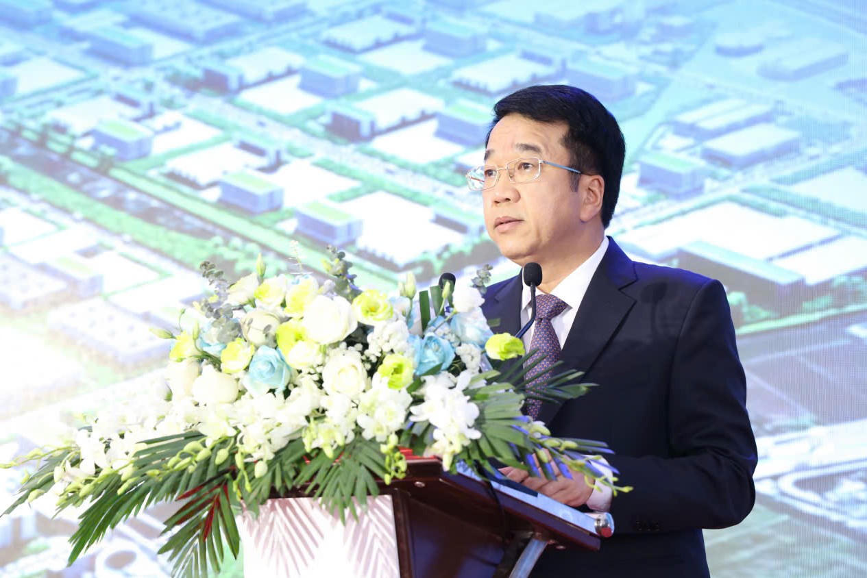 Ông Nguyễn Thanh Bình,&nbsp;Chủ tịch UBND tỉnh Ninh Bình phát biểu