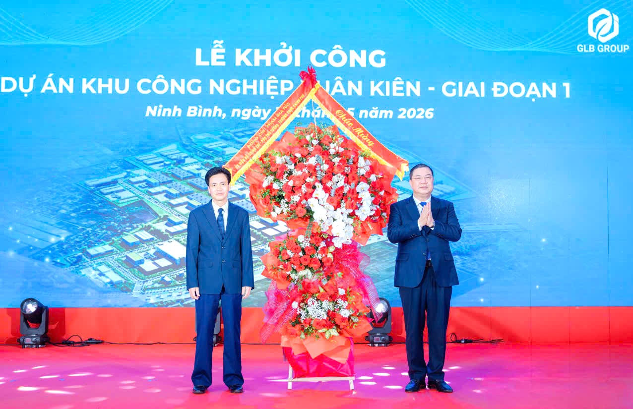 Ninh Bình khởi công dự án Khu công nghiệp Xuân Kiên