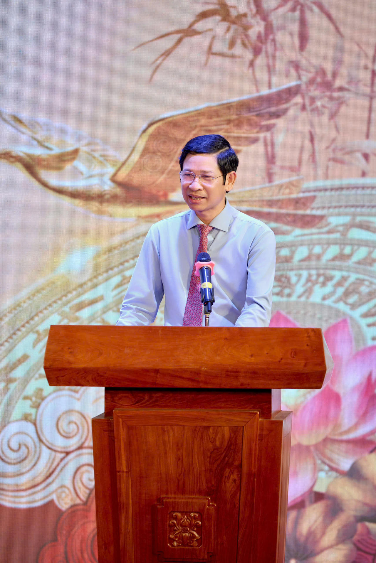 Thứ trưởng Hồ An Phong phát biểu