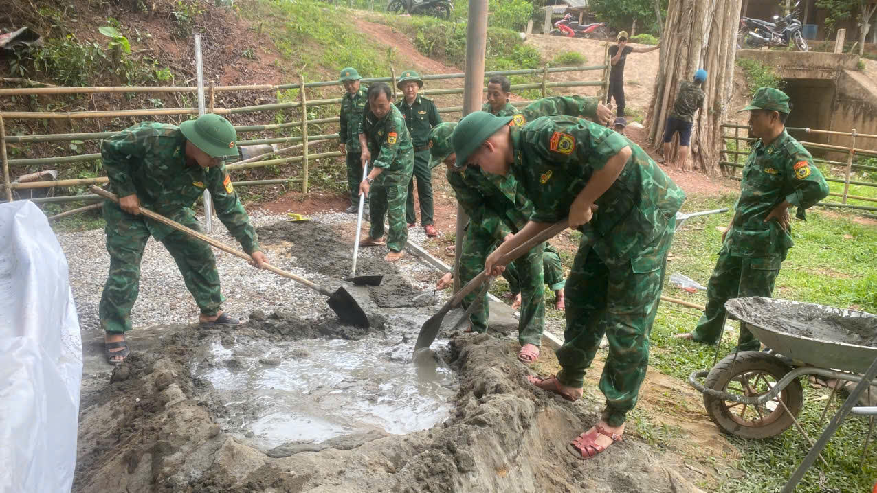 Nhiều hoạt động thiết thực của BĐBP Quảng Trị hướng về Nhân dân vùng biên