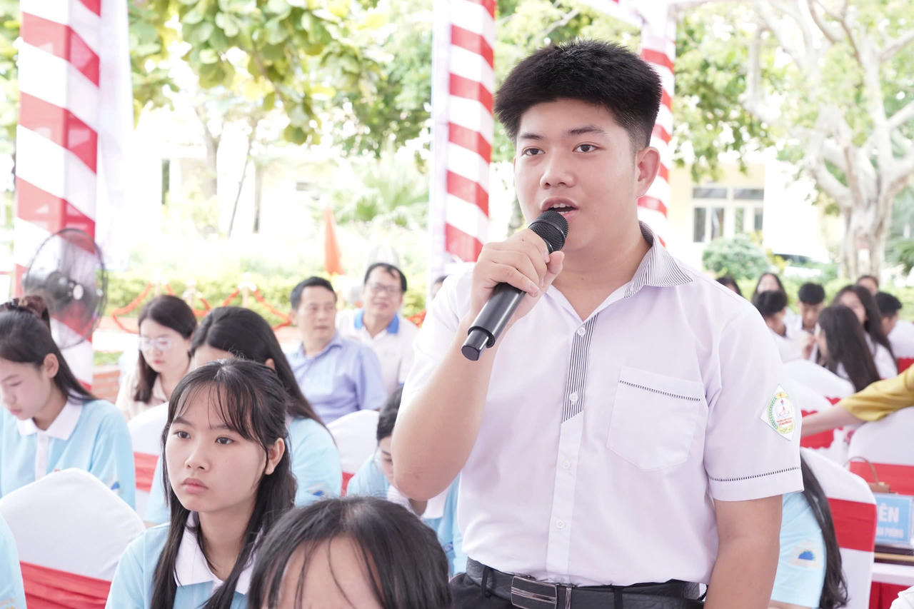 Quảng Trị khơi dậy vai trò thanh thiếu niên trong phòng, chống thiên tai