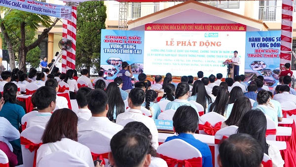 Quảng Trị khơi dậy vai trò thanh thiếu niên trong phòng, chống thiên tai