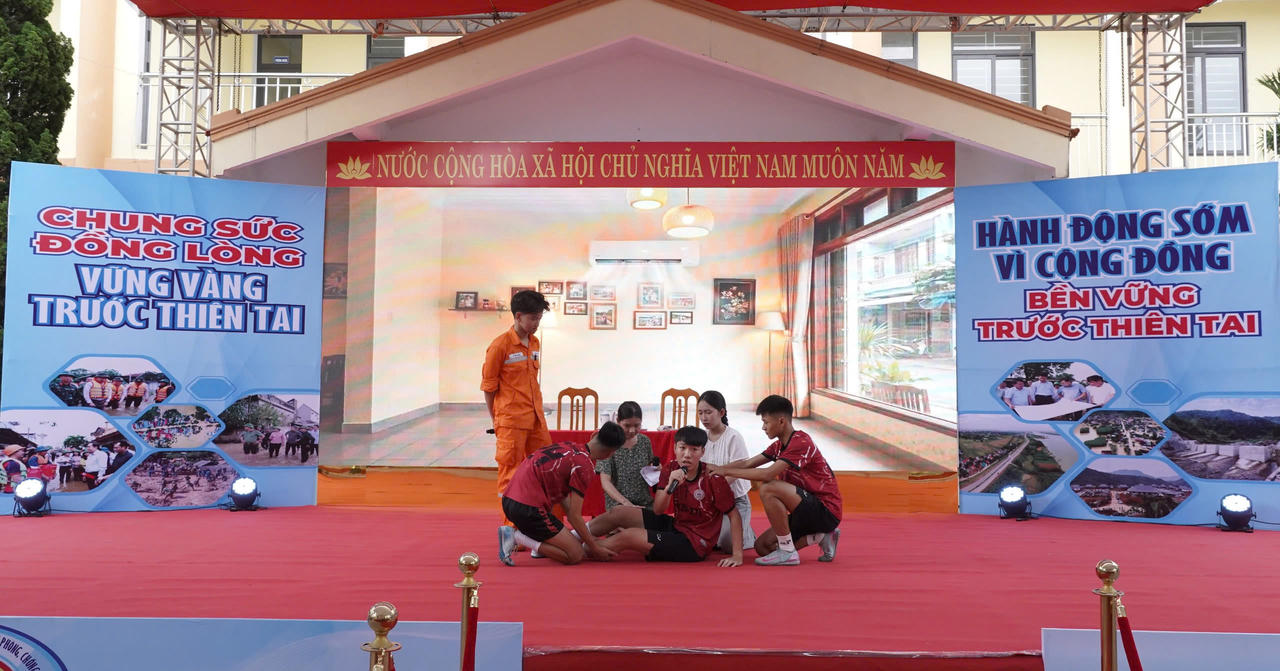 Quảng Trị khơi dậy vai trò thanh thiếu niên trong phòng, chống thiên tai