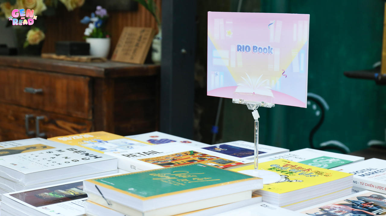  Không gian Book Fair với 8 gian hàng sách. (Ảnh: BTC)