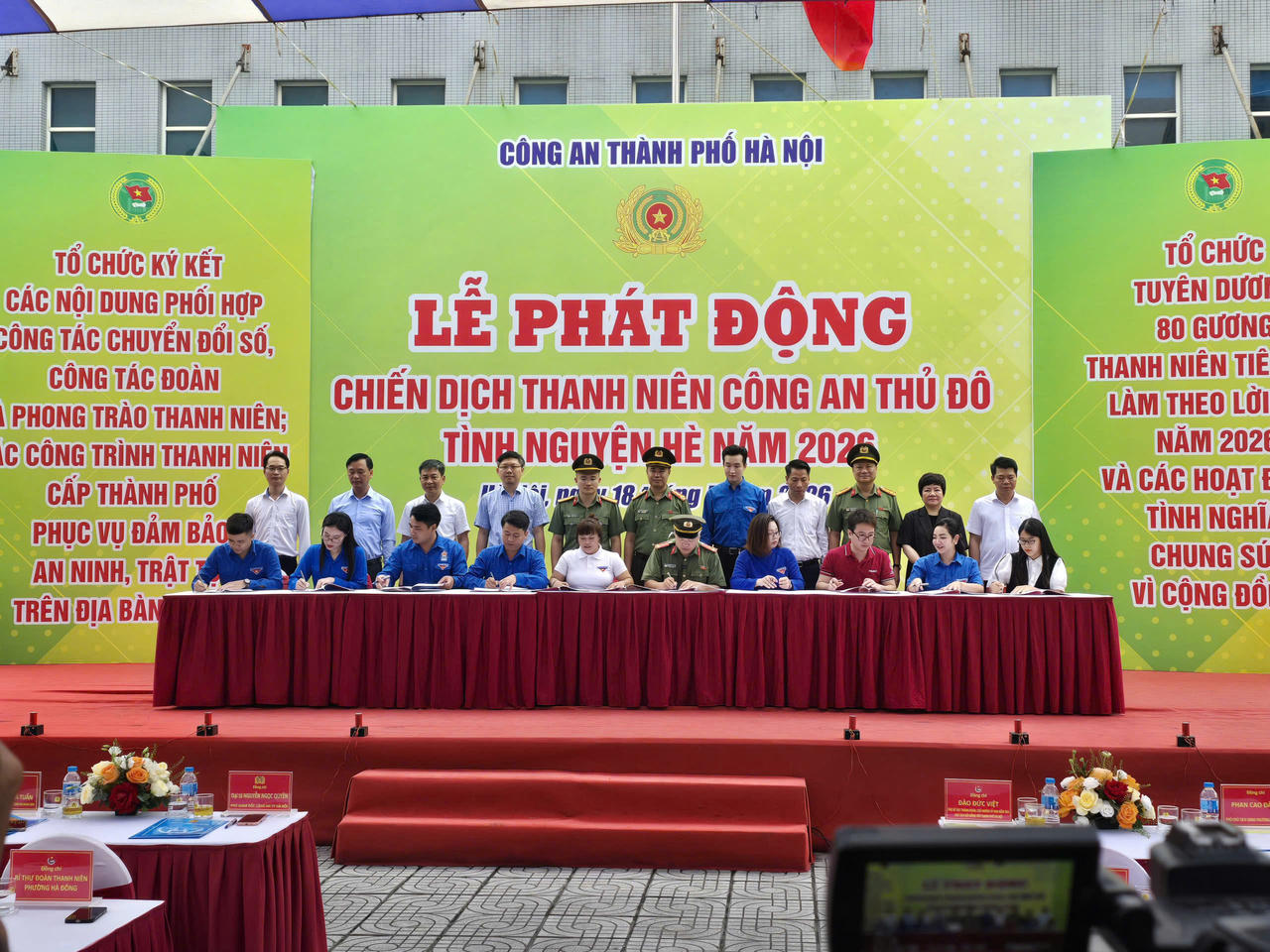 Tuổi trẻ Công an Thủ đô phát động Chiến dịch tình nguyện Hè 2026