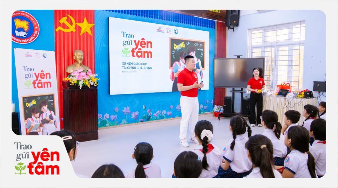Chương trình Cha-Ching hướng tới giáo dục quản lý tài chính cho các em học sinh tiểu học