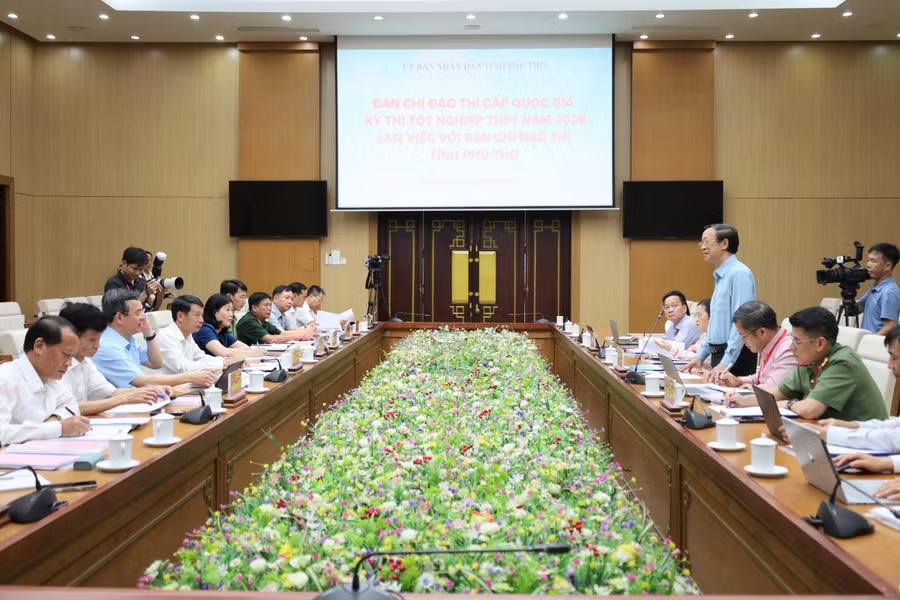 Tỉnh Phú Thọ sẵn sàng cho kỳ thi tốt nghiệp THPT đầu tiên sau sáp nhập