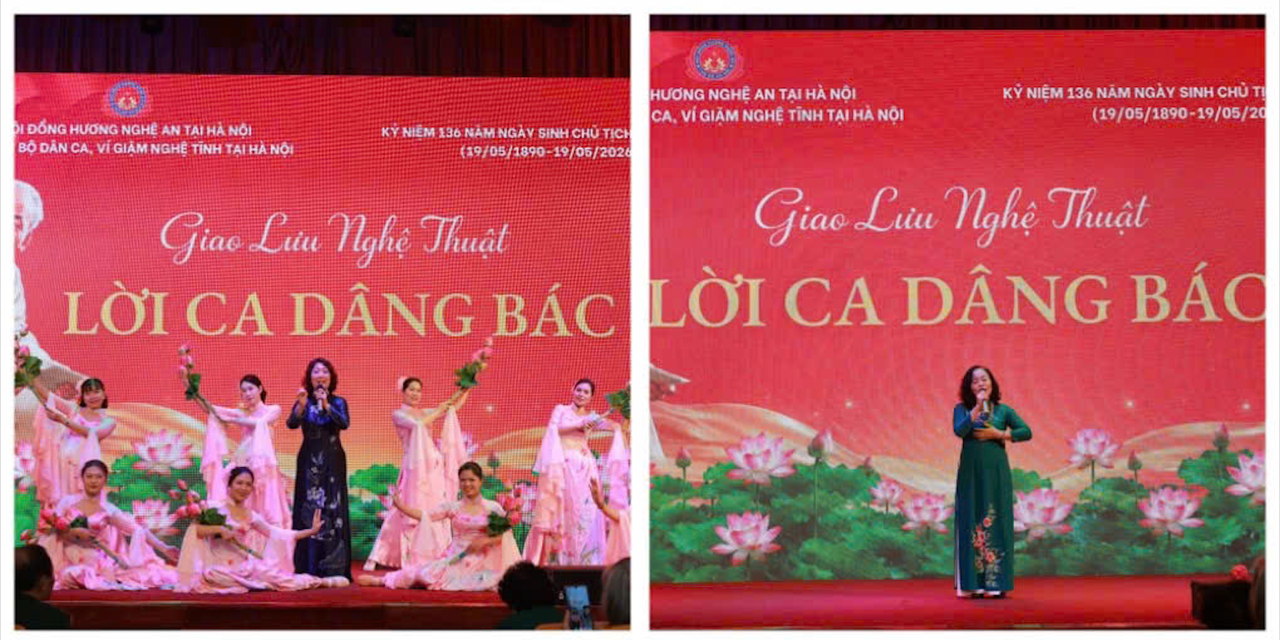 Các tiết mục nghệ thuật tại chương trình.