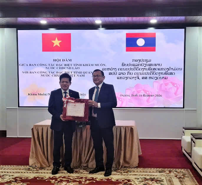 Tỉnh Quảng Trị và tỉnh Khăm Muồn (Lào) ký kết phối hợp tìm kiếm, hồi hương hài cốt liệt sĩ