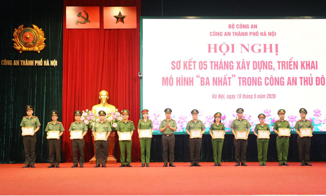 Hơn 1.000 mô hình “Ba nhất” tạo chuyển biến tích cực trong toàn lực lượng Công an Thủ đô