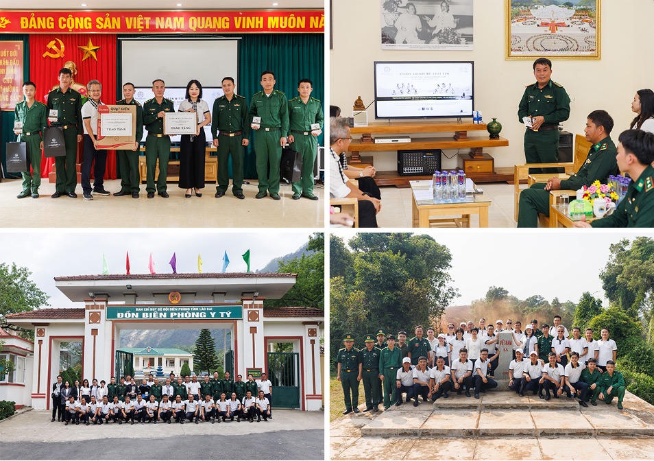 Hành trình Từ Trái Tim vinh dự nhận được sự đồng hành của Bộ Quốc Phòng thực hiện nhiều chuyến đi lan tỏa tri thức, ý chí và khát vọng phụng sự, kiến quốc đến các cán bộ, chiến sĩ biên phòng trên cả nước.