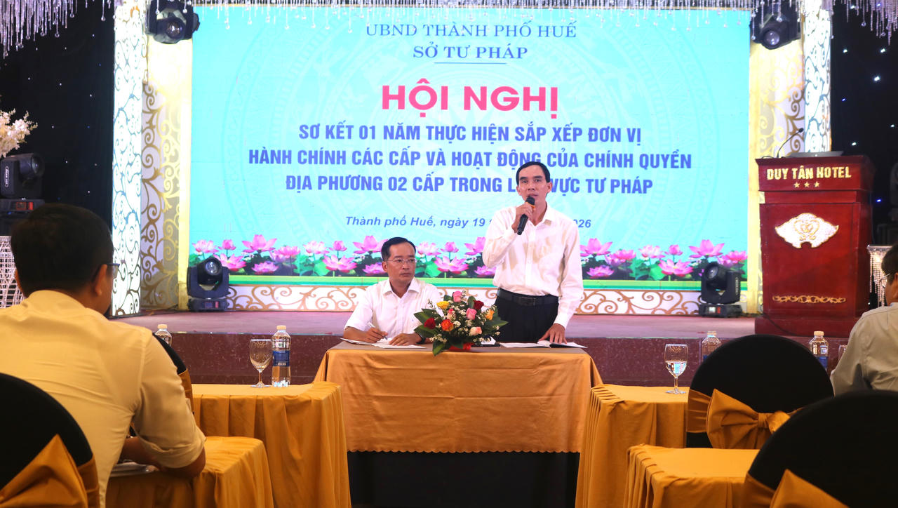 Huế: Công tác Tư pháp cơ sở quá tải sau khi vận hành mô hình chính quyền địa phương 2 cấp 